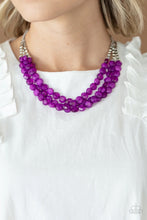 Load image into Gallery viewer, Pacific Picnic Purple Necklace