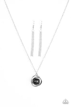 Load image into Gallery viewer, Ripple Effect Black Necklace