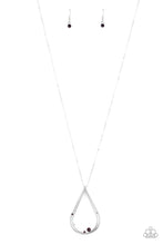 Load image into Gallery viewer, Royal Reign Storm Purple Necklace