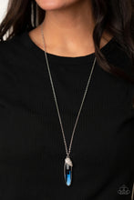Load image into Gallery viewer, Spontaneous Sparkle Blue Necklace