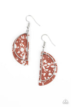 Load image into Gallery viewer, Flashdance Fashionista Brown Earrings