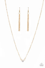 Load image into Gallery viewer, Heartbeat Bling Gold Necklace