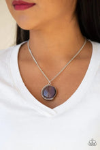 Load image into Gallery viewer, Luminous Lagoon Purple Necklace