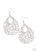 Load image into Gallery viewer, Seize the Stage White Earrings