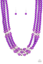 Load image into Gallery viewer, Staycation All I Ever Wanted Purple Necklace