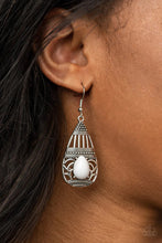 Load image into Gallery viewer, Eastern Essence White Earrings