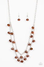 Load image into Gallery viewer, Super Supernova Brown Necklace