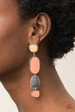 Load image into Gallery viewer, All Out Allure Orange Earrings