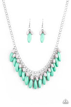 Load image into Gallery viewer, Bead Bing Green Necklace