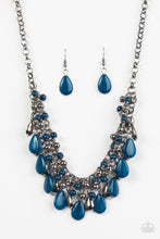 Load image into Gallery viewer, Diva Attitude Blue Necklace