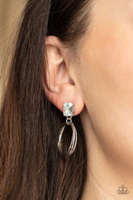 Load image into Gallery viewer, Prismatic Perfection White Post Earrings