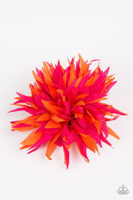 Blooming Beaches Pink Hair Clip