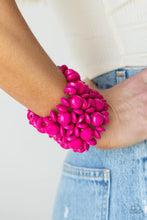 Load image into Gallery viewer, Island Mixer Pink Wood Bracelet