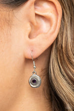 Load image into Gallery viewer, Make Me a MEDALLION-aire Purple Necklace
