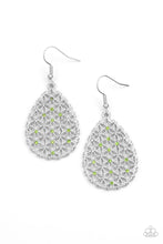 Load image into Gallery viewer, Glorious Gardens Green Earrings