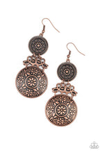 Load image into Gallery viewer, Garden Adventure Copper Earrings