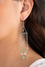 Load image into Gallery viewer, Marina Breeze Green Earrings