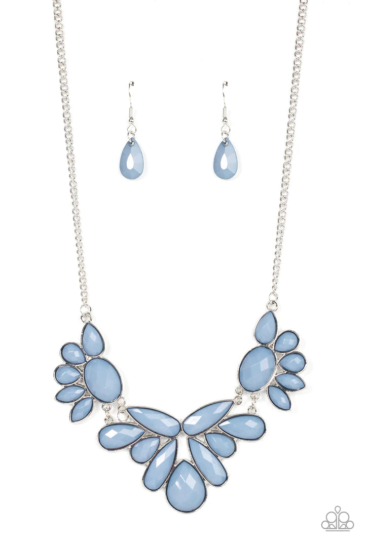 A Passing Fancy Blue Necklace