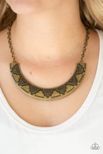 Load image into Gallery viewer, Persian Pharoah Brass Necklace