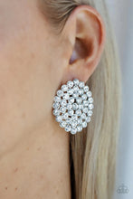 Load image into Gallery viewer, Drama School Dropout White Post Earrings