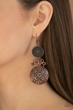 Load image into Gallery viewer, Garden Adventure Copper Earrings