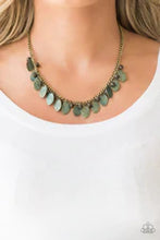 Load image into Gallery viewer, Vintage Gardens Brass Necklace