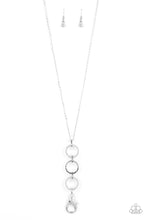 Load image into Gallery viewer, Diva in Diamonds White Lanyard