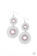 Load image into Gallery viewer, Regal Roulette Pink Earrings