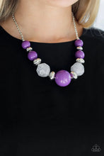 Load image into Gallery viewer, Daytime Drama Purple Necklace