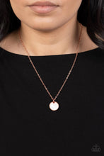 Load image into Gallery viewer, New Age Nautical Copper Necklace