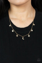 Load image into Gallery viewer, Cosmic Runway Gold Necklace