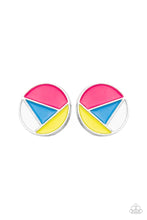 Load image into Gallery viewer, Artistic Expressions Multi/Pink Post Earrings