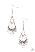 Load image into Gallery viewer, First In Shine Pink Earrings