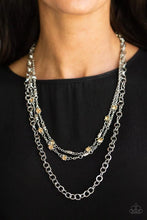 Load image into Gallery viewer, Metro Mixer Brown Necklace