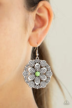 Load image into Gallery viewer, Grove Groove Green Earrings