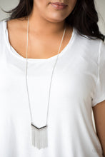 Load image into Gallery viewer, Gotta Have Fringe Black Necklace