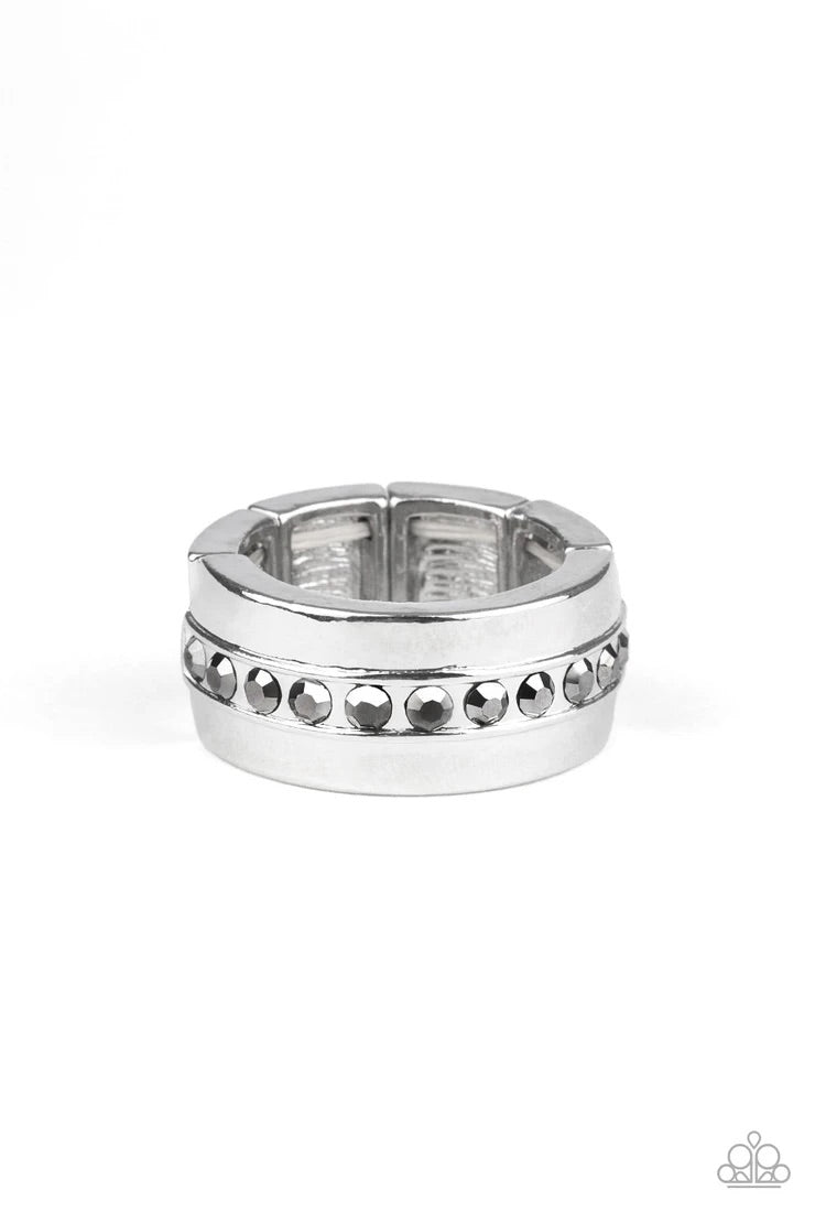 Reigning Champ Silver Mens Ring
