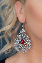 Load image into Gallery viewer, Eden Glow Red Earrings
