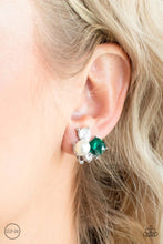 Load image into Gallery viewer, Highly High Class Green Clip On Earrinfs