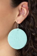 Load image into Gallery viewer, Trend Friends Green Leather Earrings