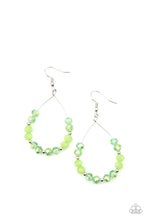 Load image into Gallery viewer, Wink Wink Green Earrings