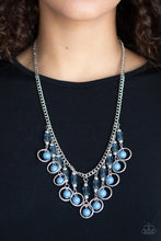 Load image into Gallery viewer, Cool Cascade Blue Necklace