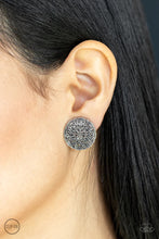Load image into Gallery viewer, Mandala Harvest Silver Clip On Earrings