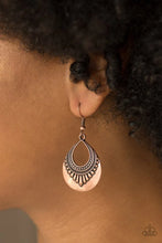 Load image into Gallery viewer, Totally Terrestrial Copper Earrings