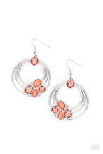 Load image into Gallery viewer, Dreamy Dewdrops Orange Earrings