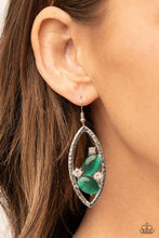 Load image into Gallery viewer, Famously Fashionable Green Earrings
