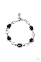Load image into Gallery viewer, Timelessly Teary Black Bracelet