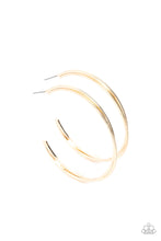 Load image into Gallery viewer, Monochromatic Curves Gold Earrings