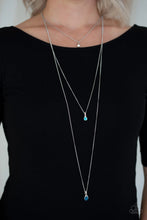Load image into Gallery viewer, Crystal Chic Blue Necklace