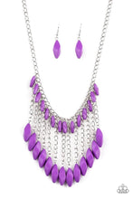 Load image into Gallery viewer, Venturous Vibes Purple Necklace